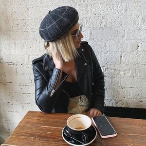 Stylish Black Leather moto Jacket